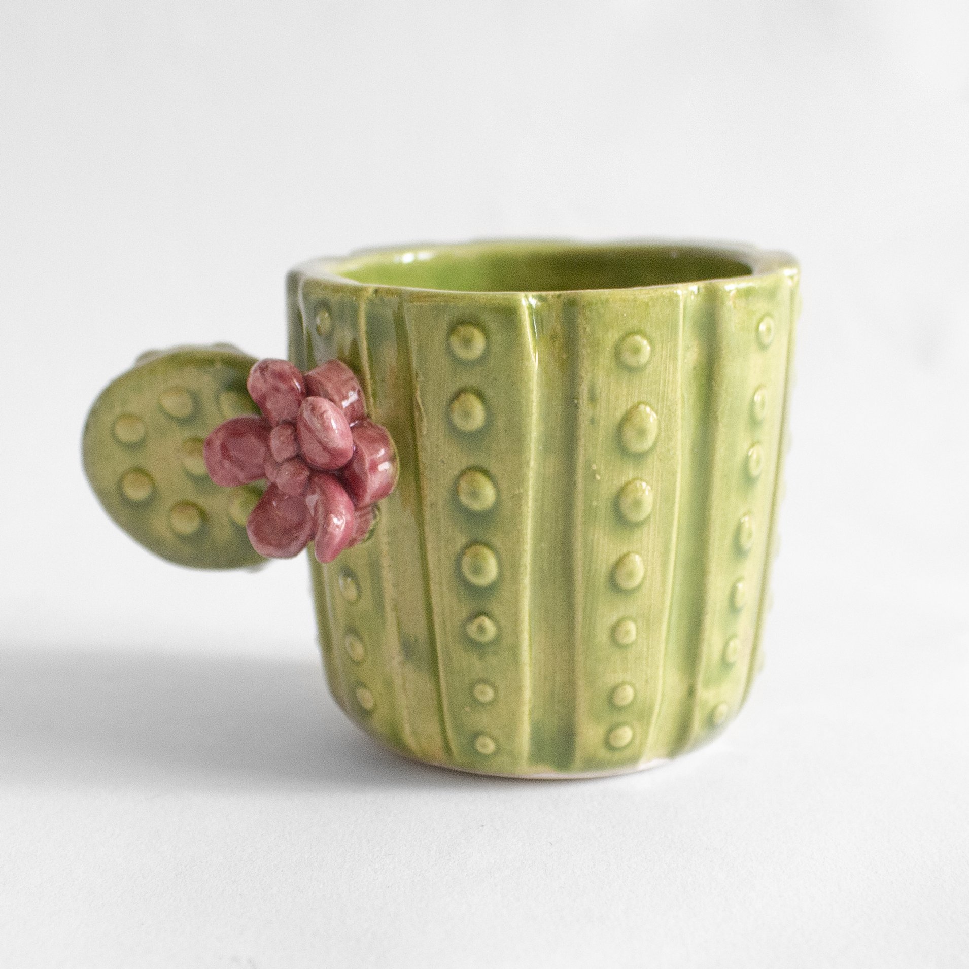 Taza mini cactus - Imagen 2