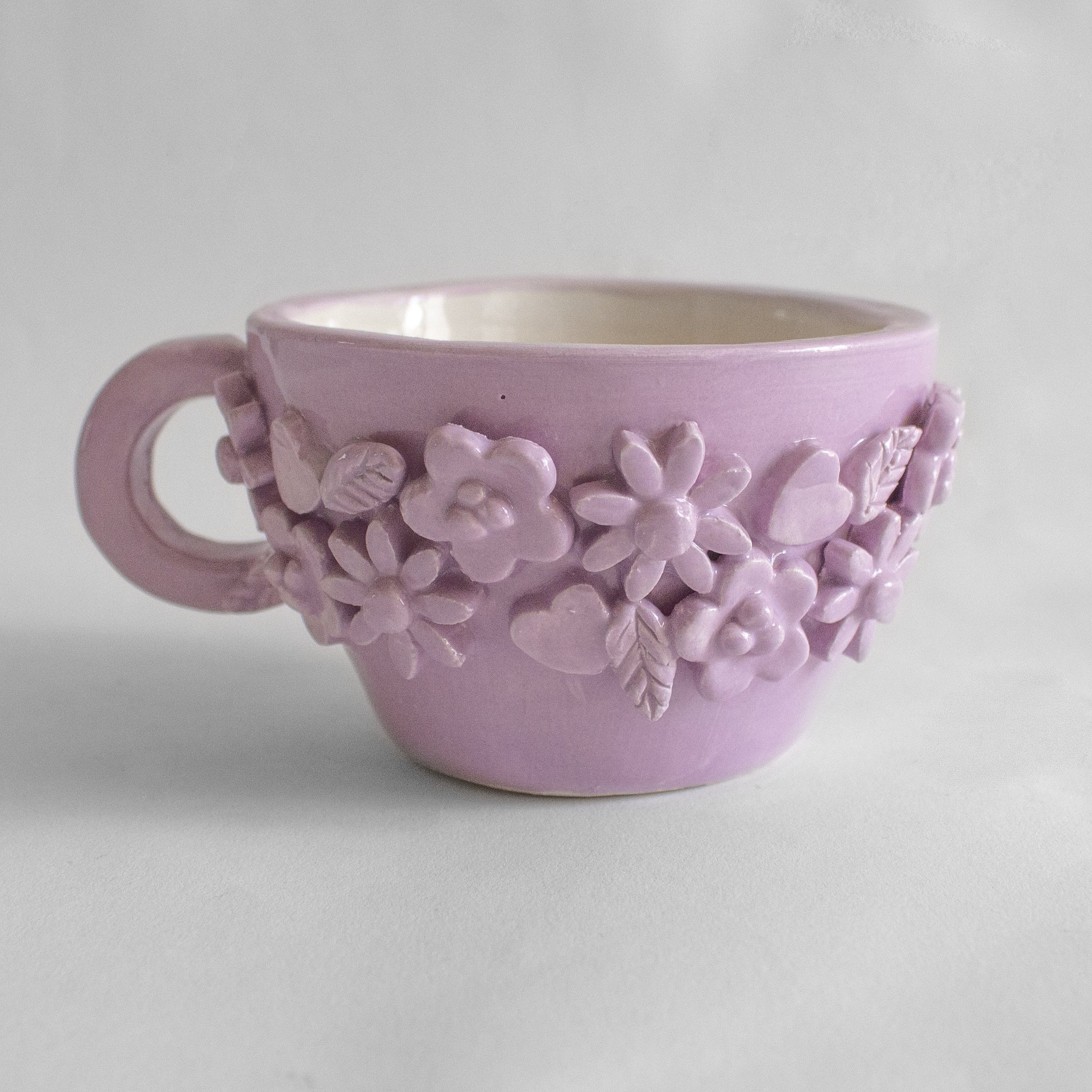 Taza con flores - Imagen 3